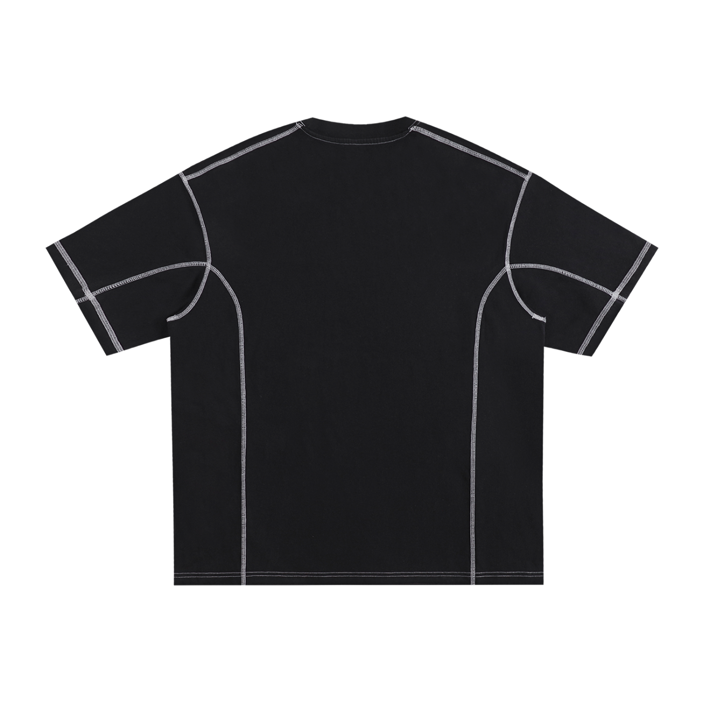 Contrast-Stitched Cotton T-Shirt