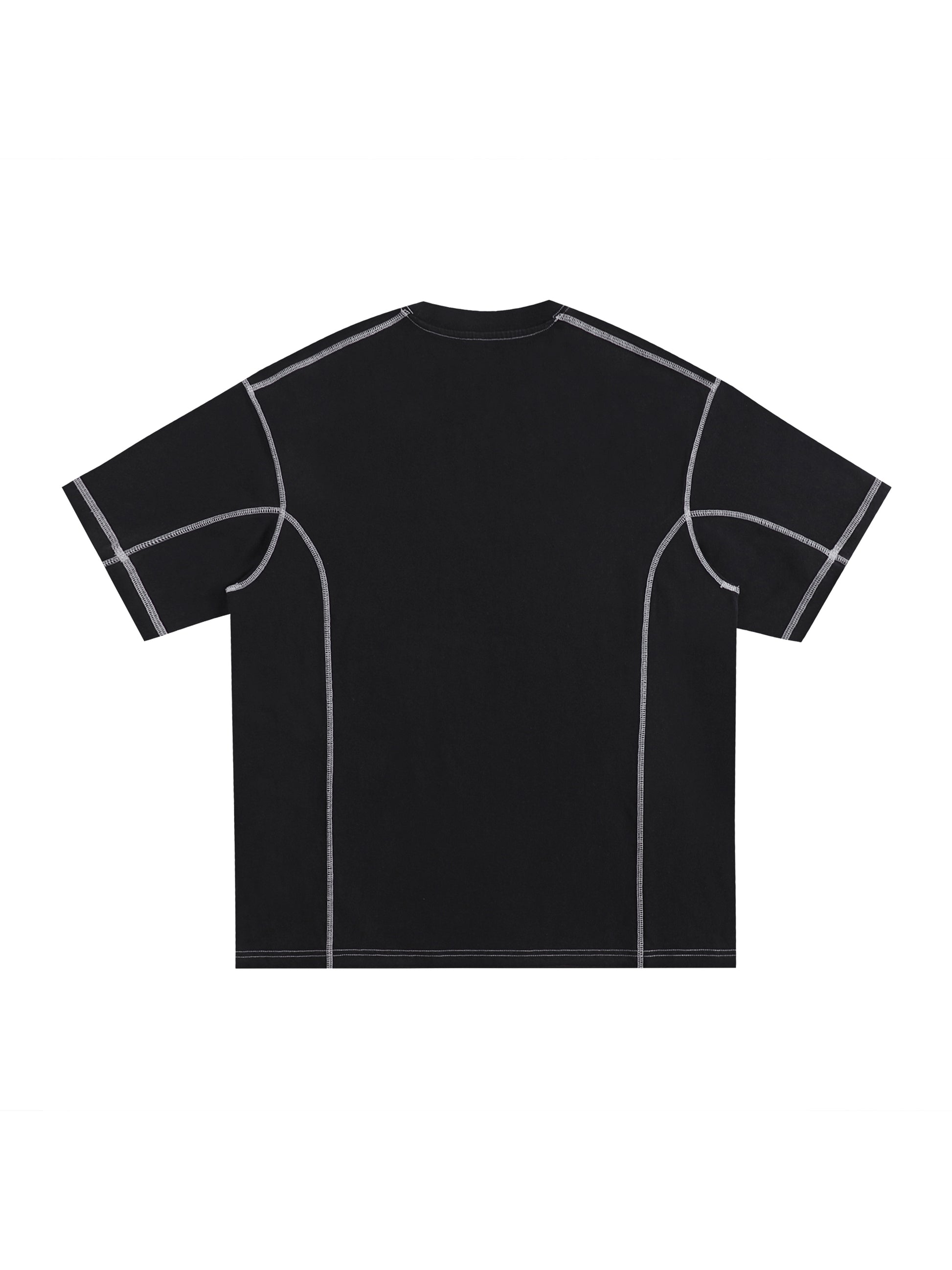 Contrast-Stitched Cotton T-Shirt