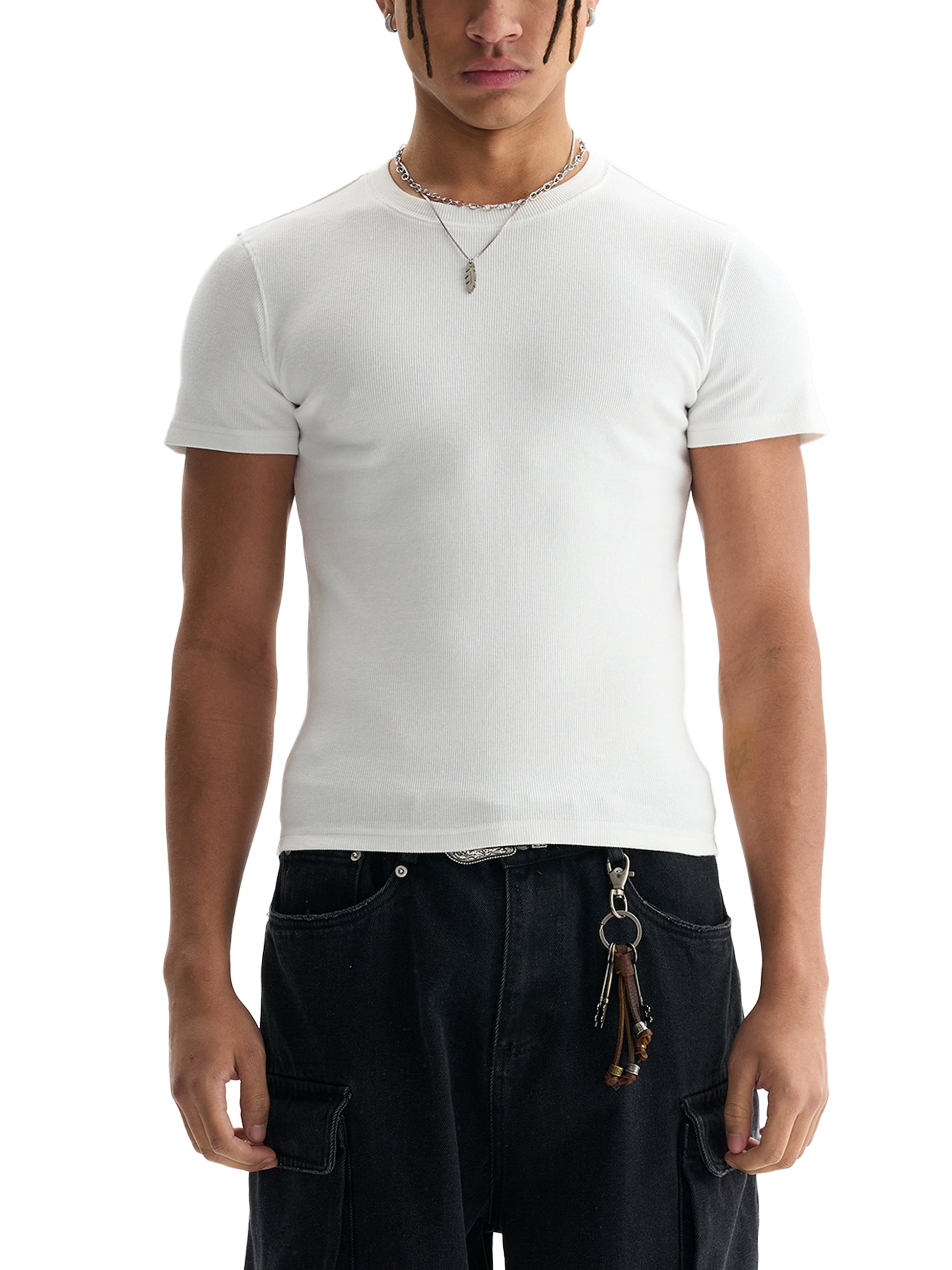 Bodycon Ribbed Crop Top
