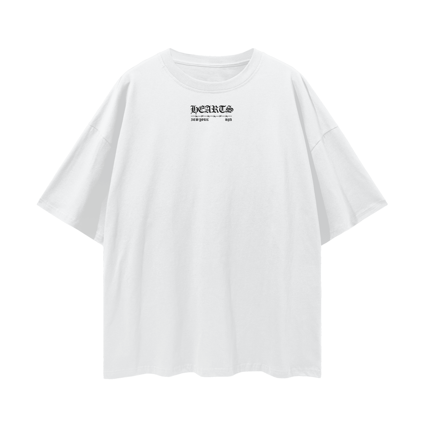 Oversize Deep Drop Shoulder Tee - 190 GSM