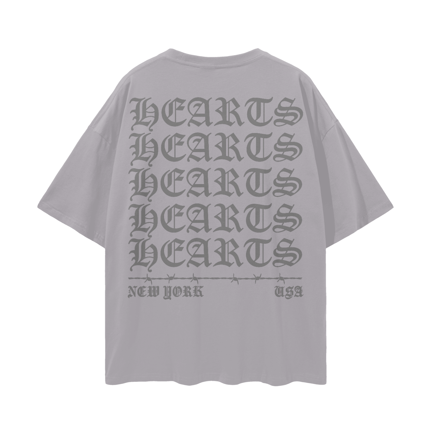 Oversize Deep Drop Shoulder Tee - 190 GSM
