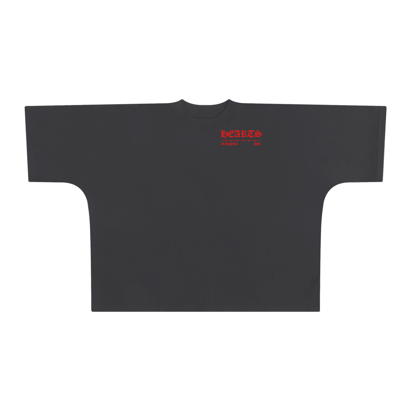 Oversize Cut Boxy Tee - 300 GSM