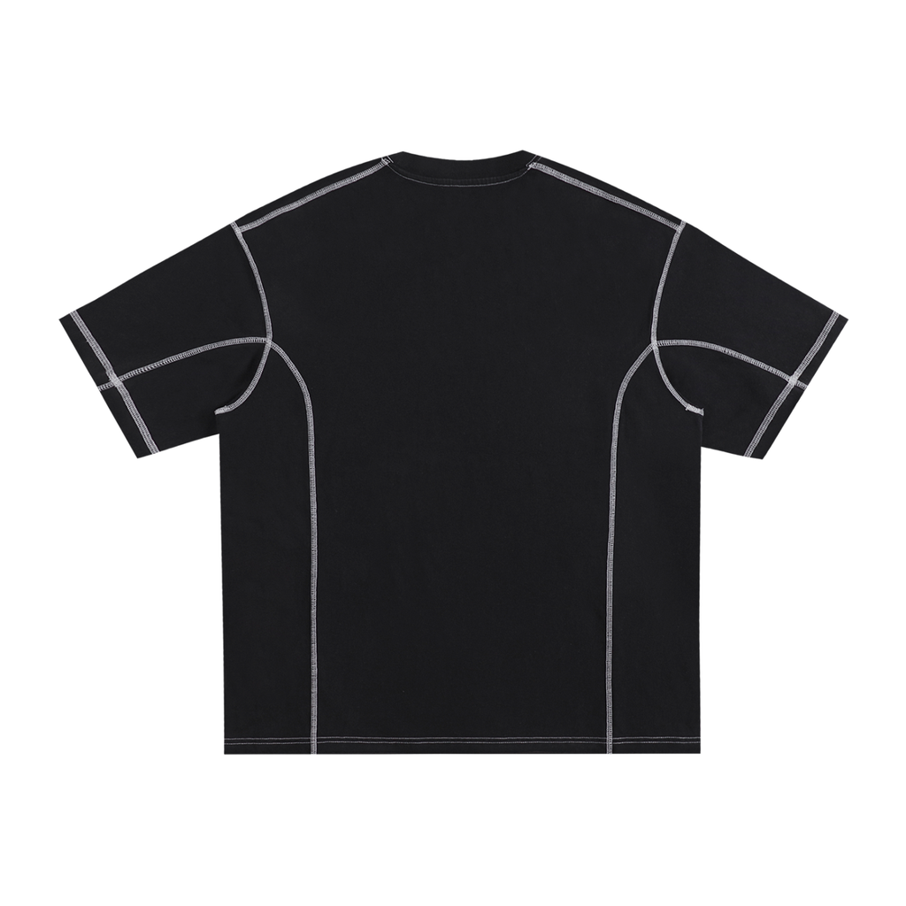 Contrast-Stitched Cotton T-Shirt