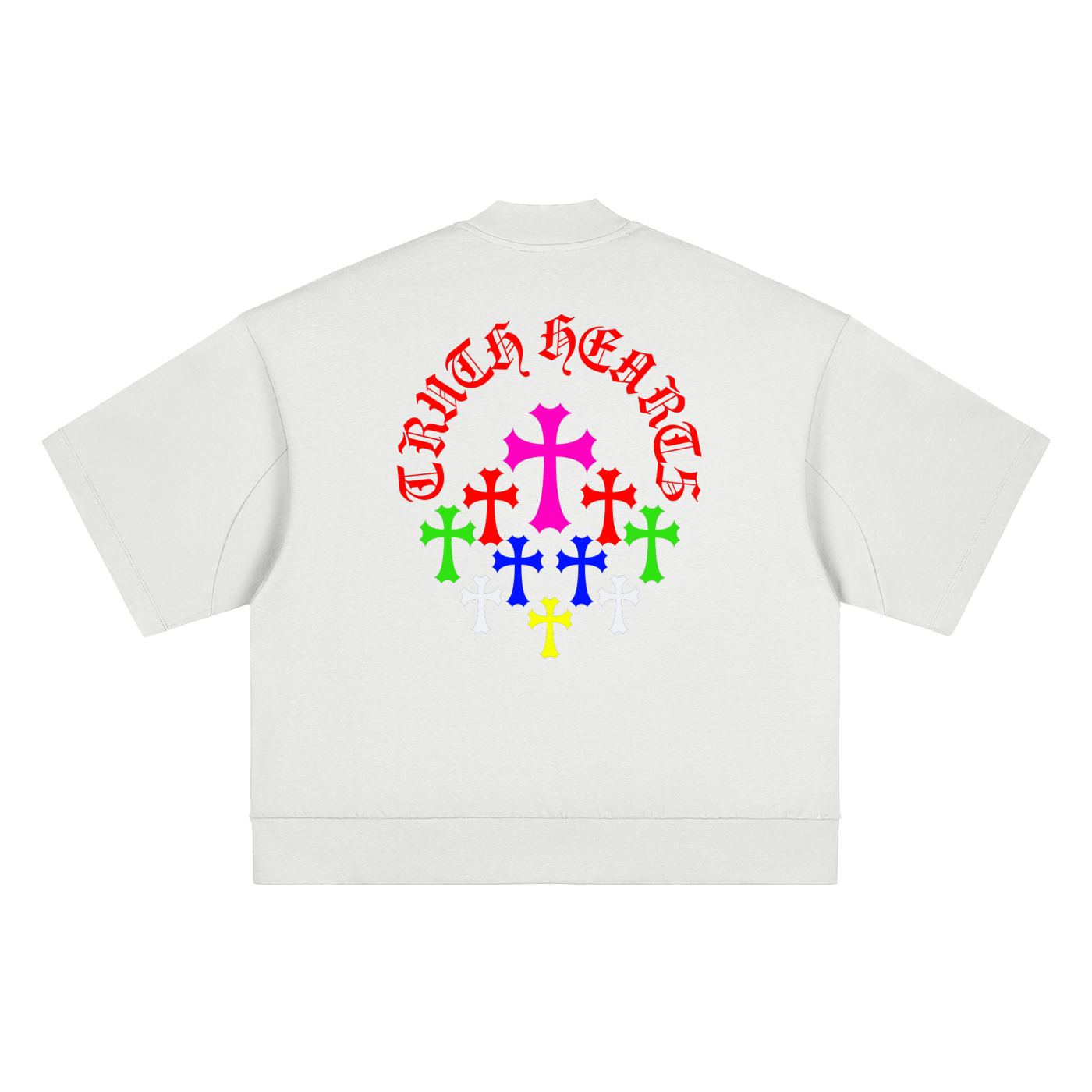 Heavyweight Oversized Mock Neck T-shirt
