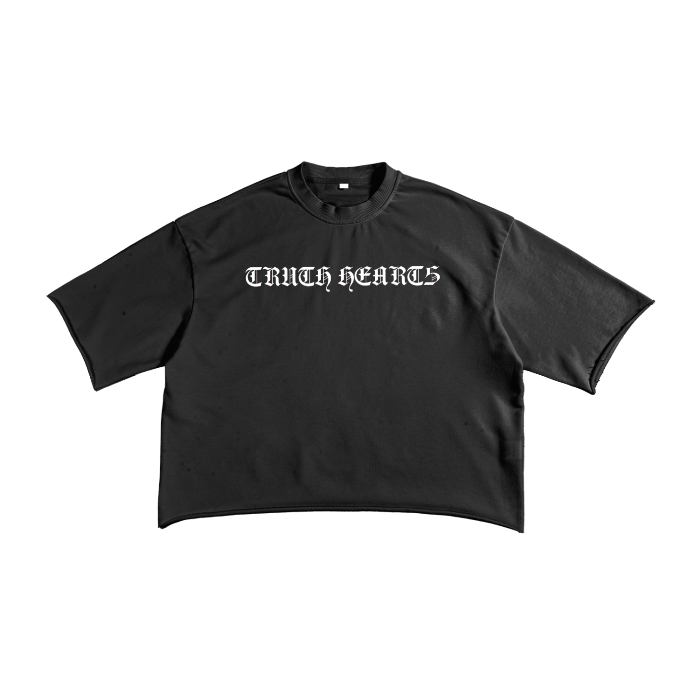 French Terry Raw Edge T-shirt