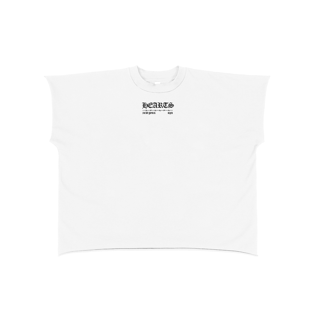 Raw Edge Boxy  T-Shirt