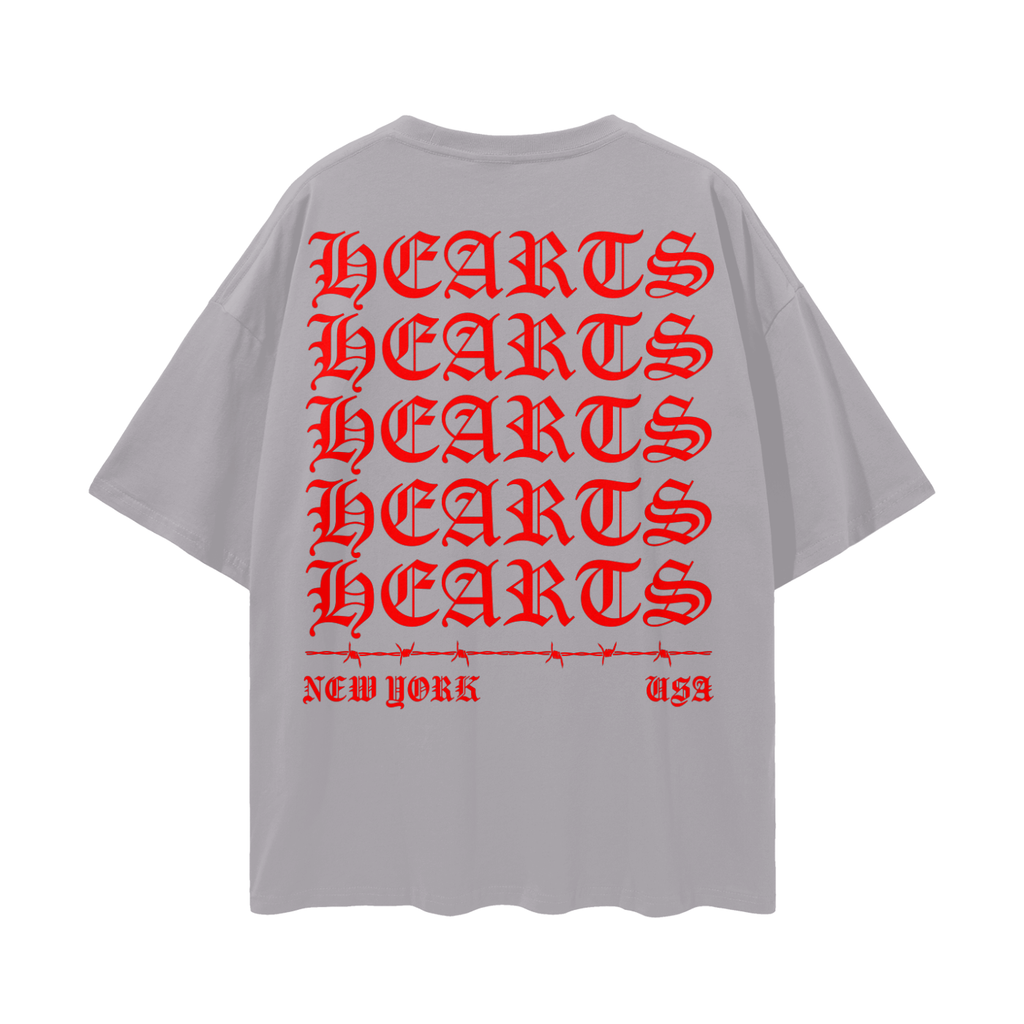 Oversize Deep Drop Shoulder Tee - 190 GSM