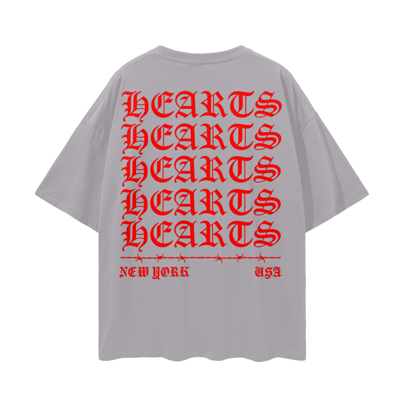 Oversize Deep Drop Shoulder Tee - 190 GSM