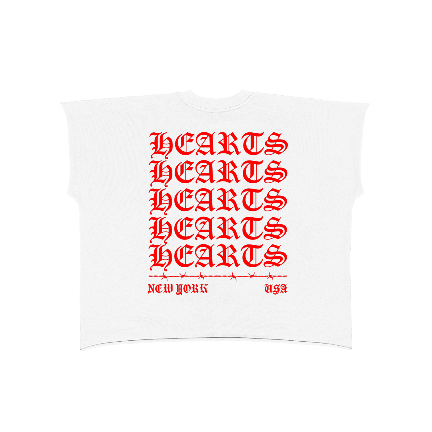 Raw Edge Boxy T-Shirt