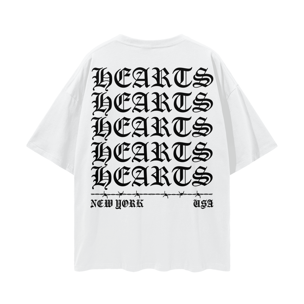 Oversize Deep Drop Shoulder Tee - 190 GSM