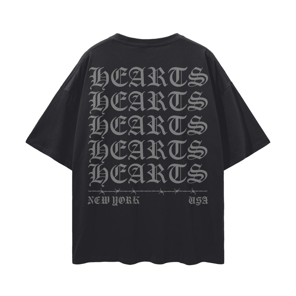 Oversize Deep Drop Shoulder Tee - 190 GSM