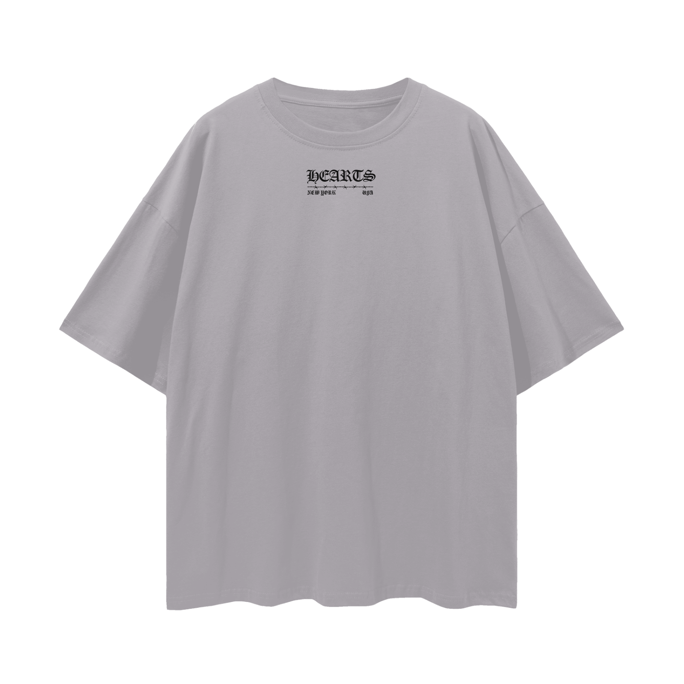 Oversize Deep Drop Shoulder Tee - 190 GSM