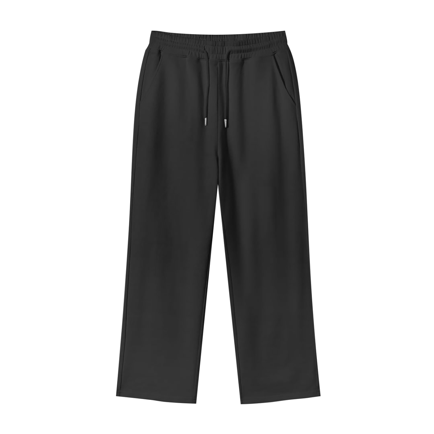 Loose Fit Fleece Straight Leg Pants