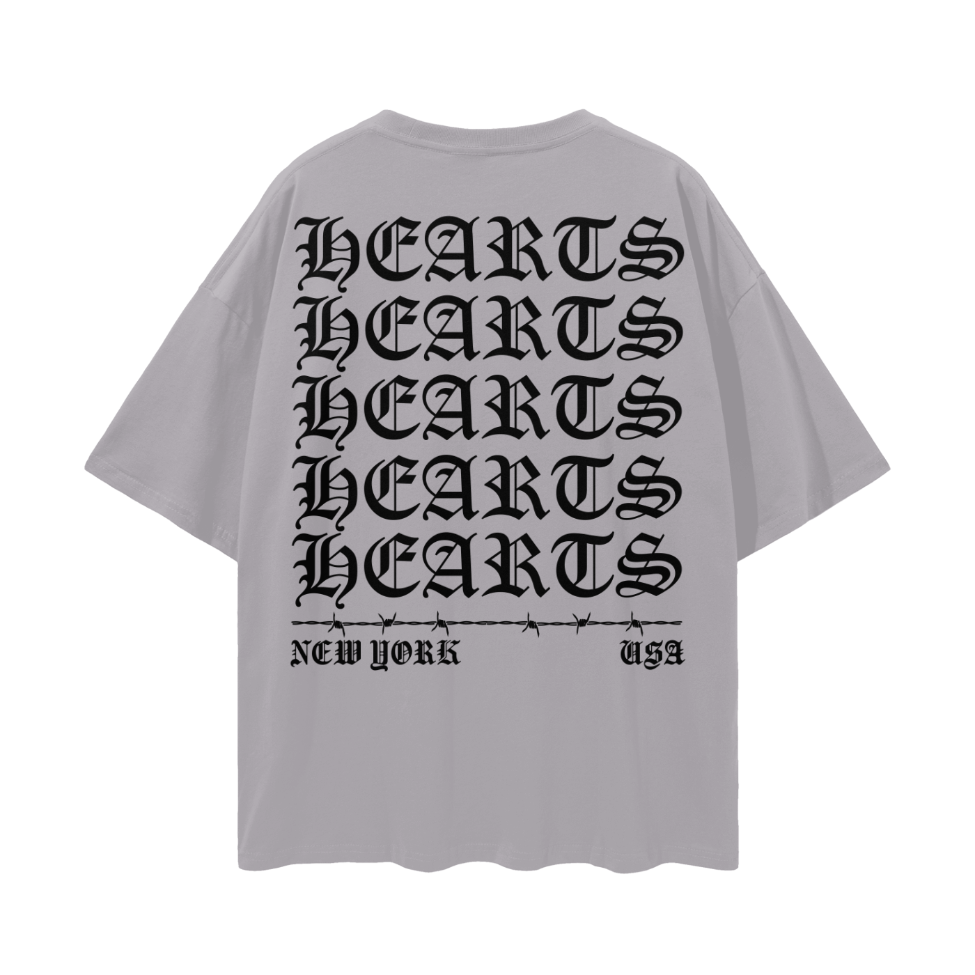 Oversize Deep Drop Shoulder Tee - 190 GSM