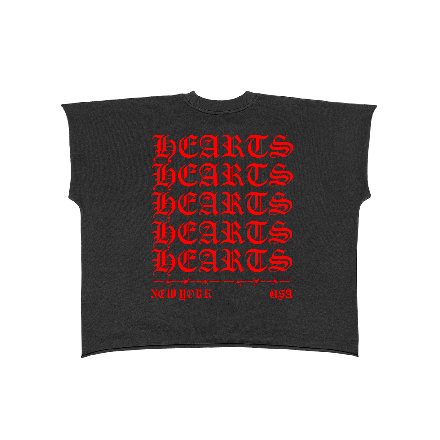 Raw Edge Boxy T-Shirt