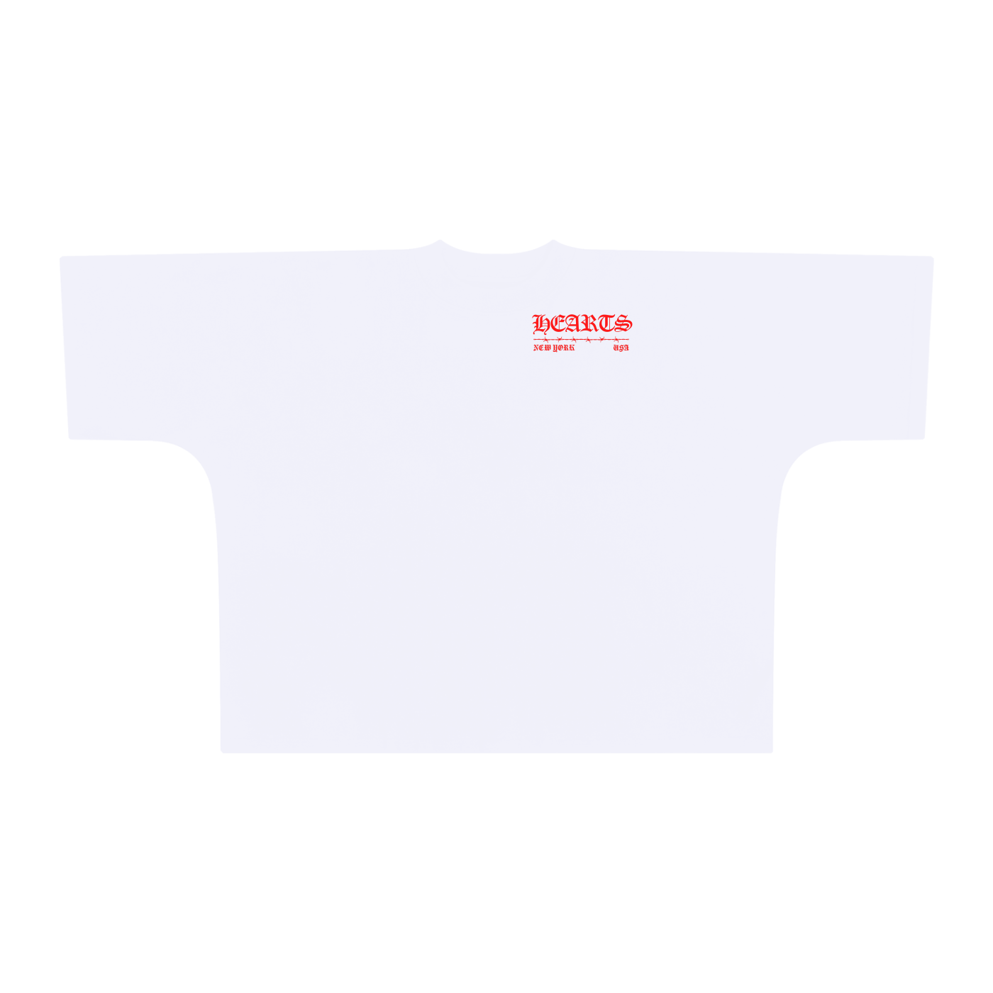 Oversize One-piece Pattern Cut Boxy Tee - 300 GSM