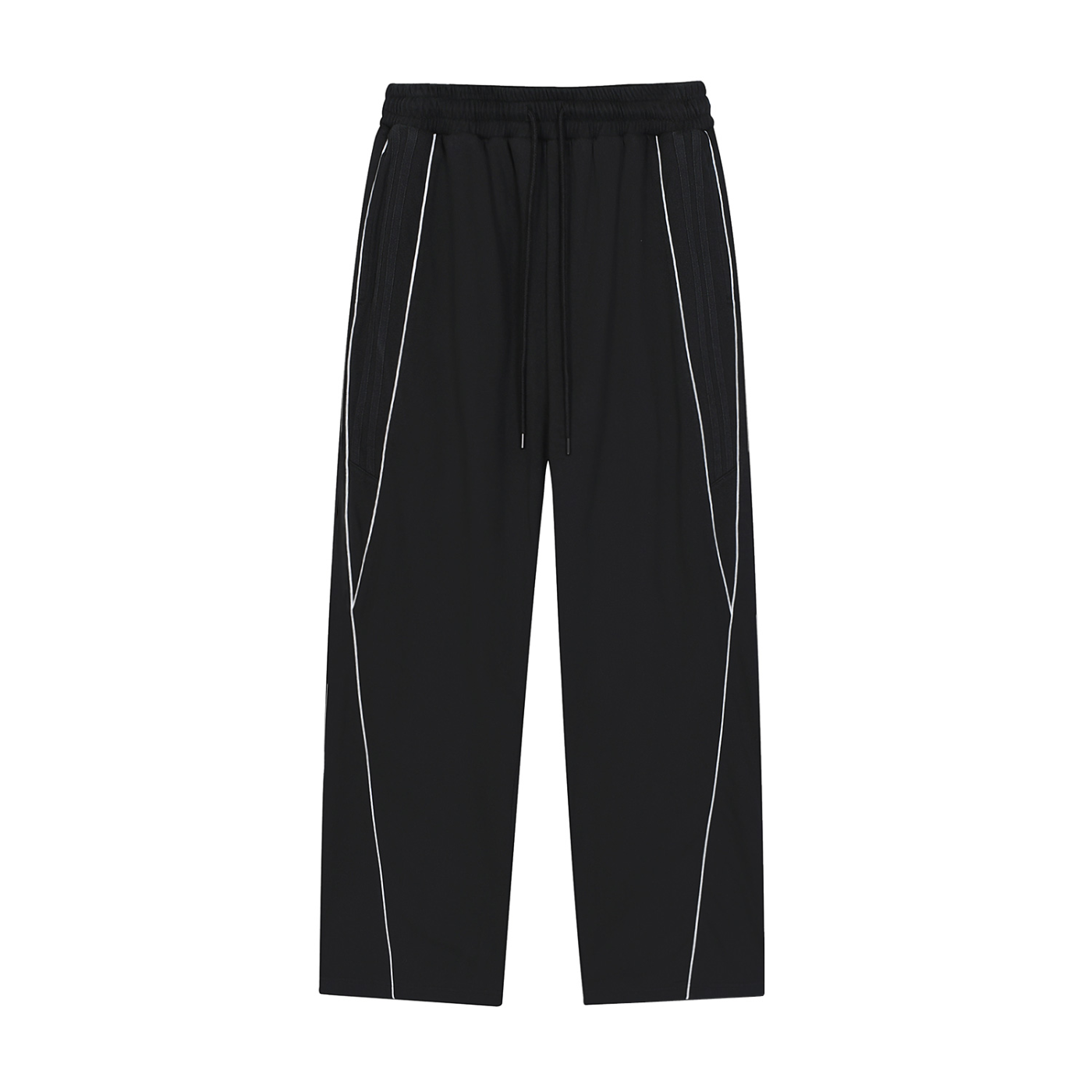 Reflection Striped Straight-Leg Sweatpants