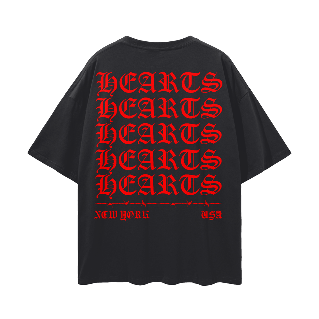Oversize Deep Drop Shoulder Tee - 190 GSM