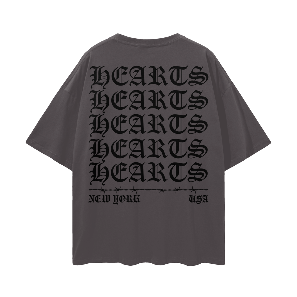 Oversize Deep Drop Shoulder Tee - 190 GSM