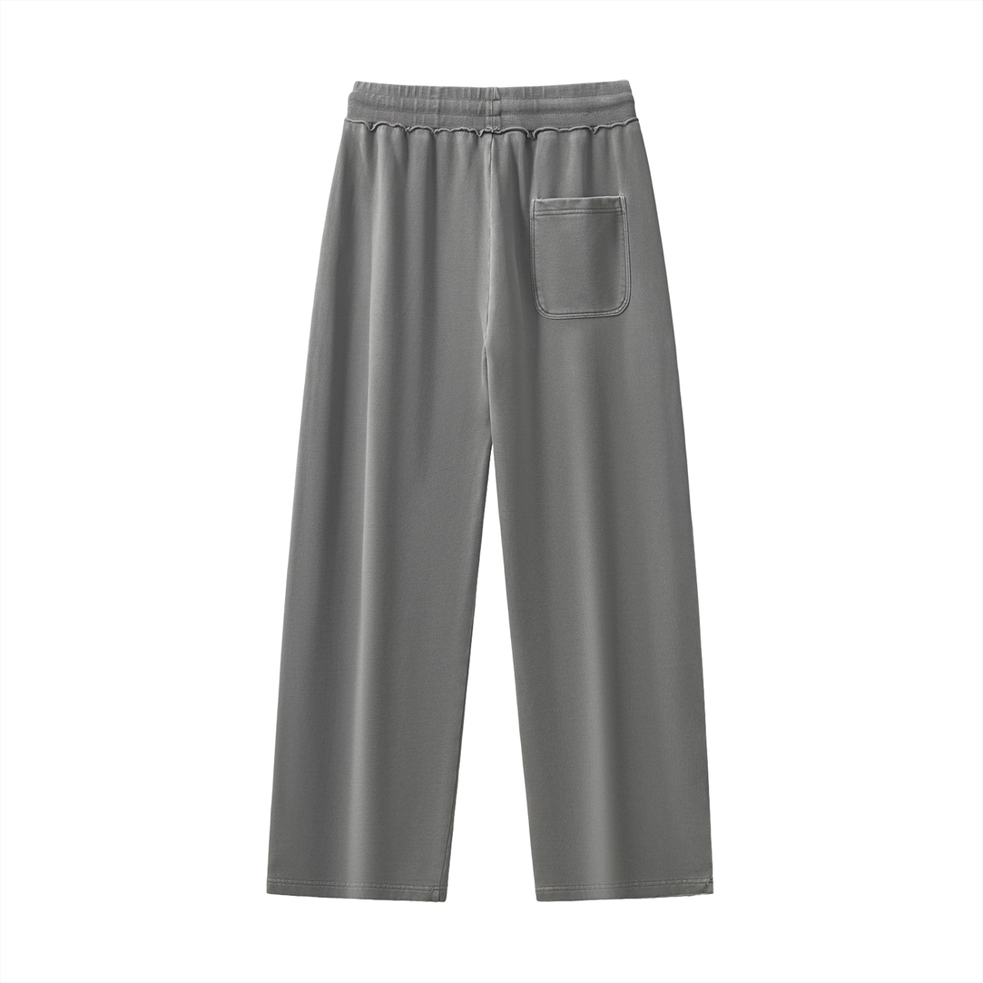 Raw-Seam Enzyme Washed Sweatpants