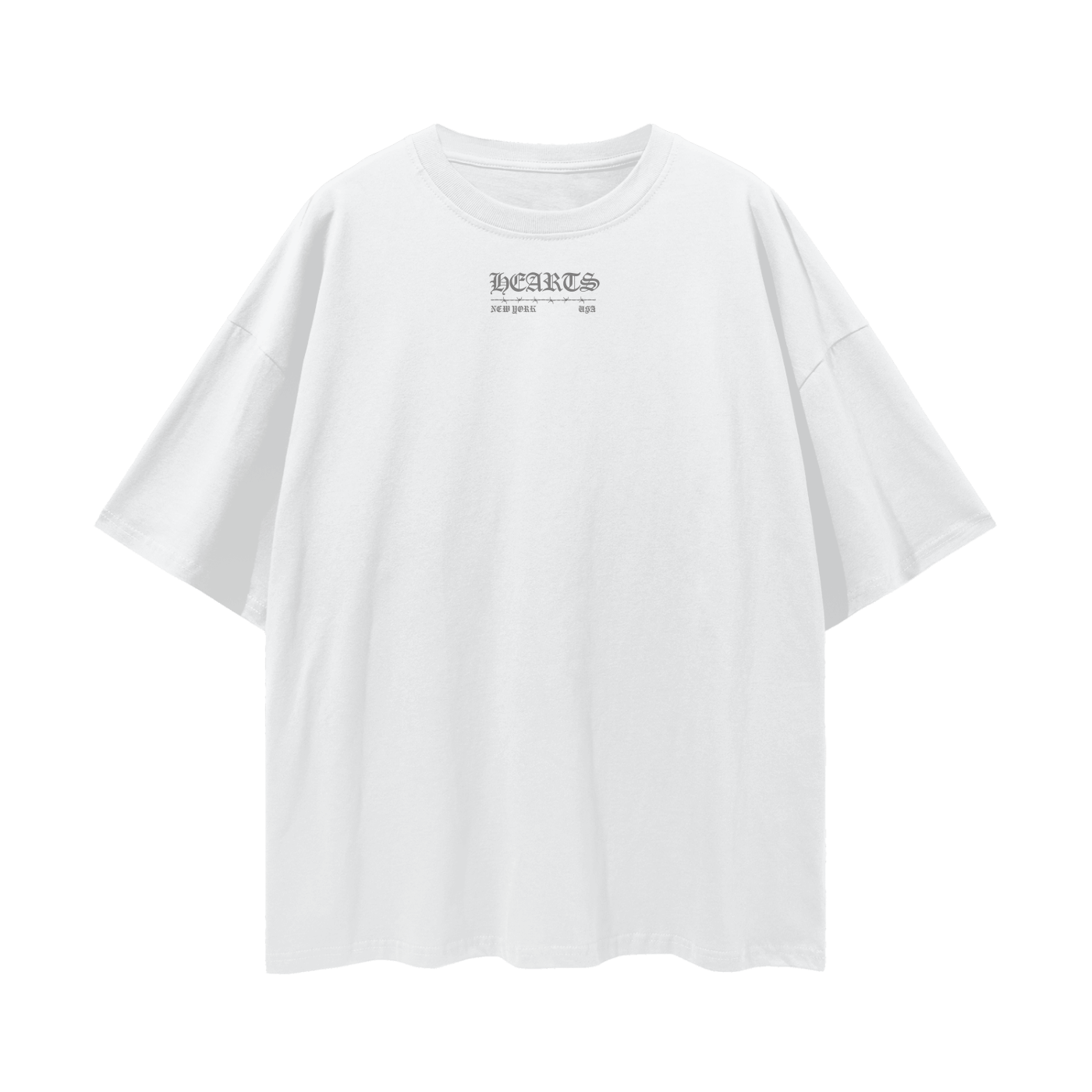 Oversize Deep Drop Shoulder Tee - 190 GSM