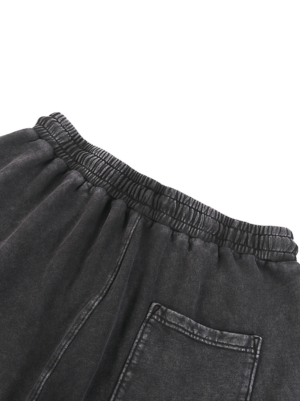 Acid Wash Straight Leg Pants - 360 GSM