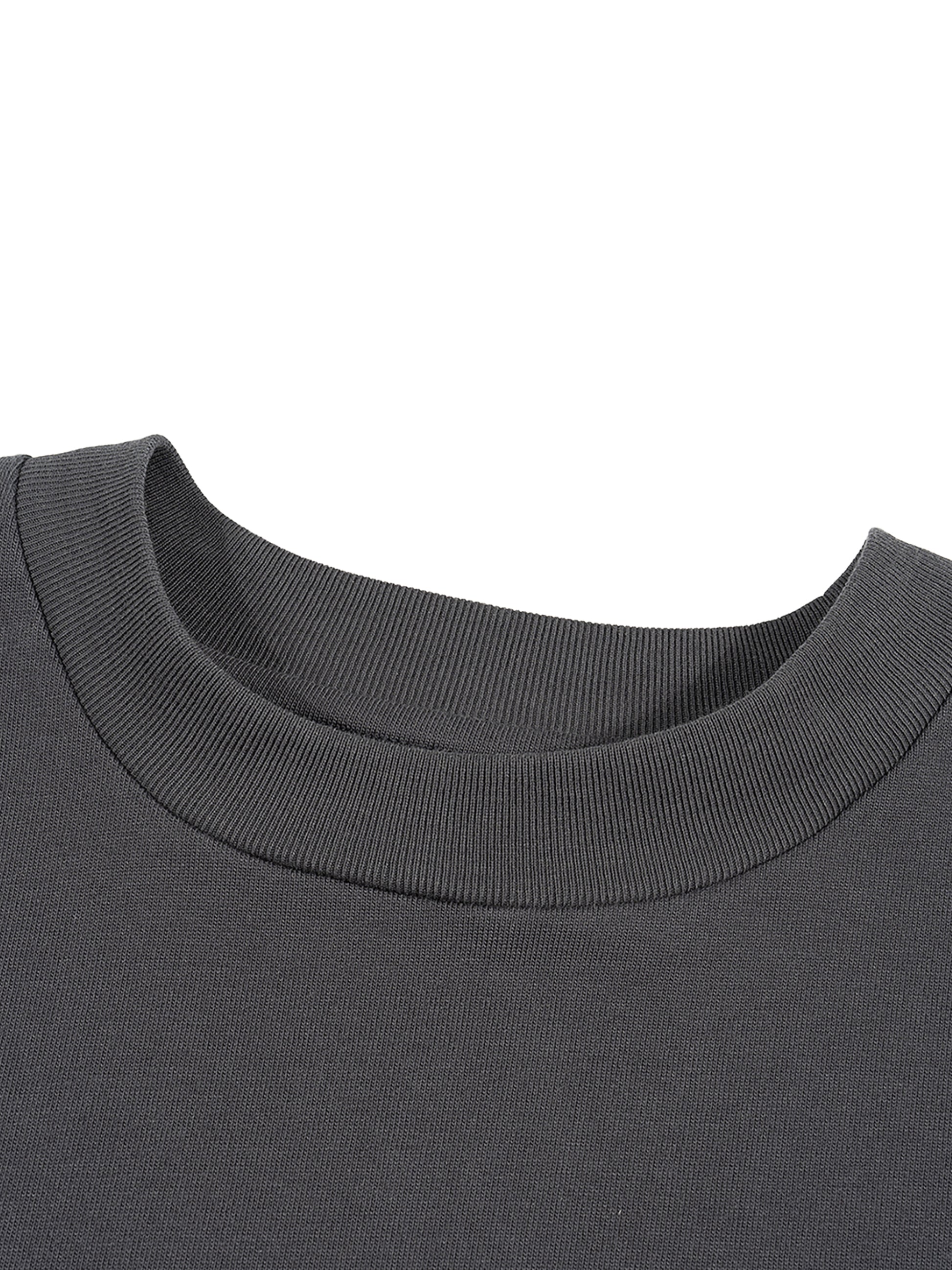 Raw Edge Boxy  T-Shirt