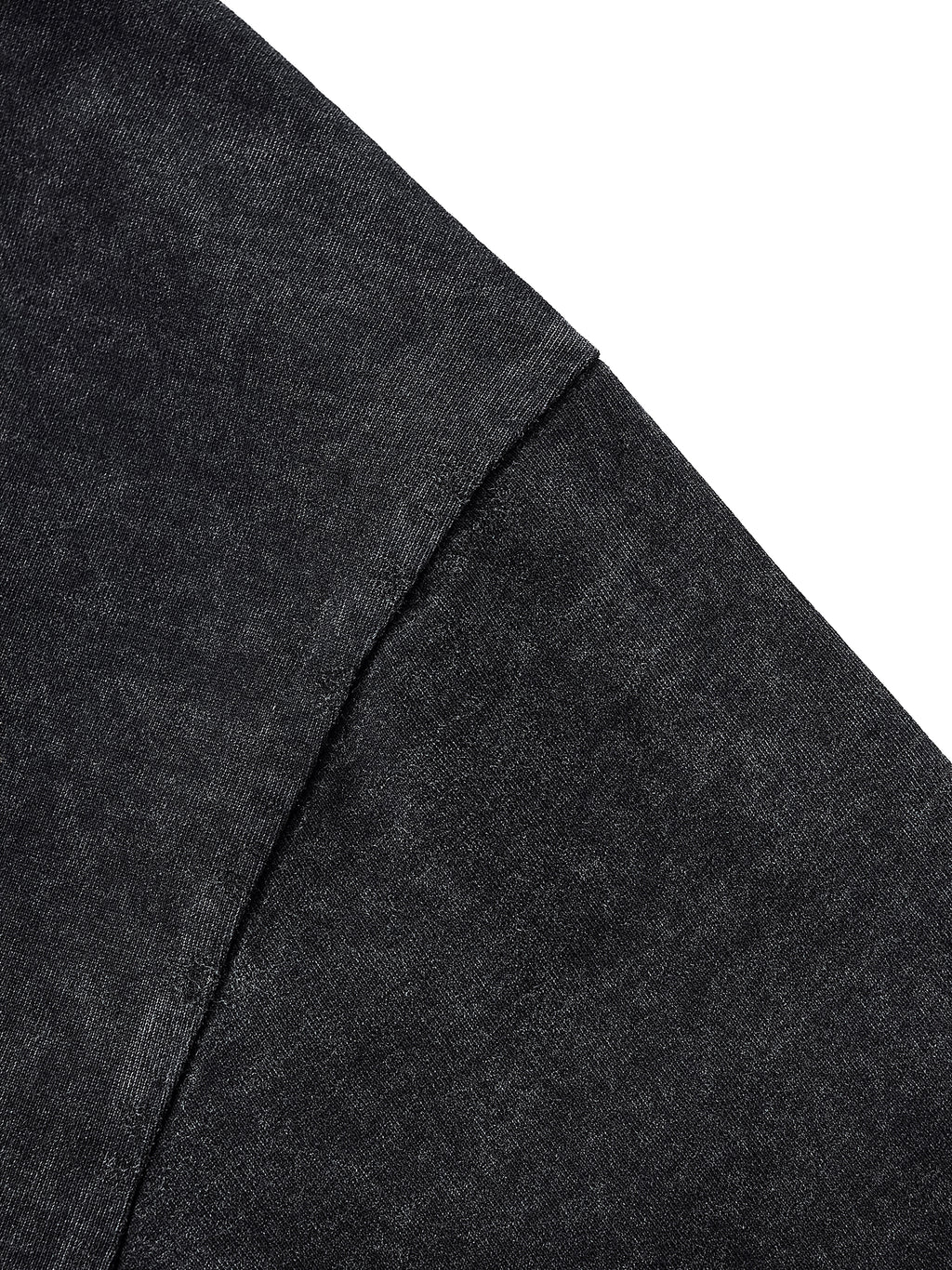 Raw Edge Snow Washed Boxy T-Shirt