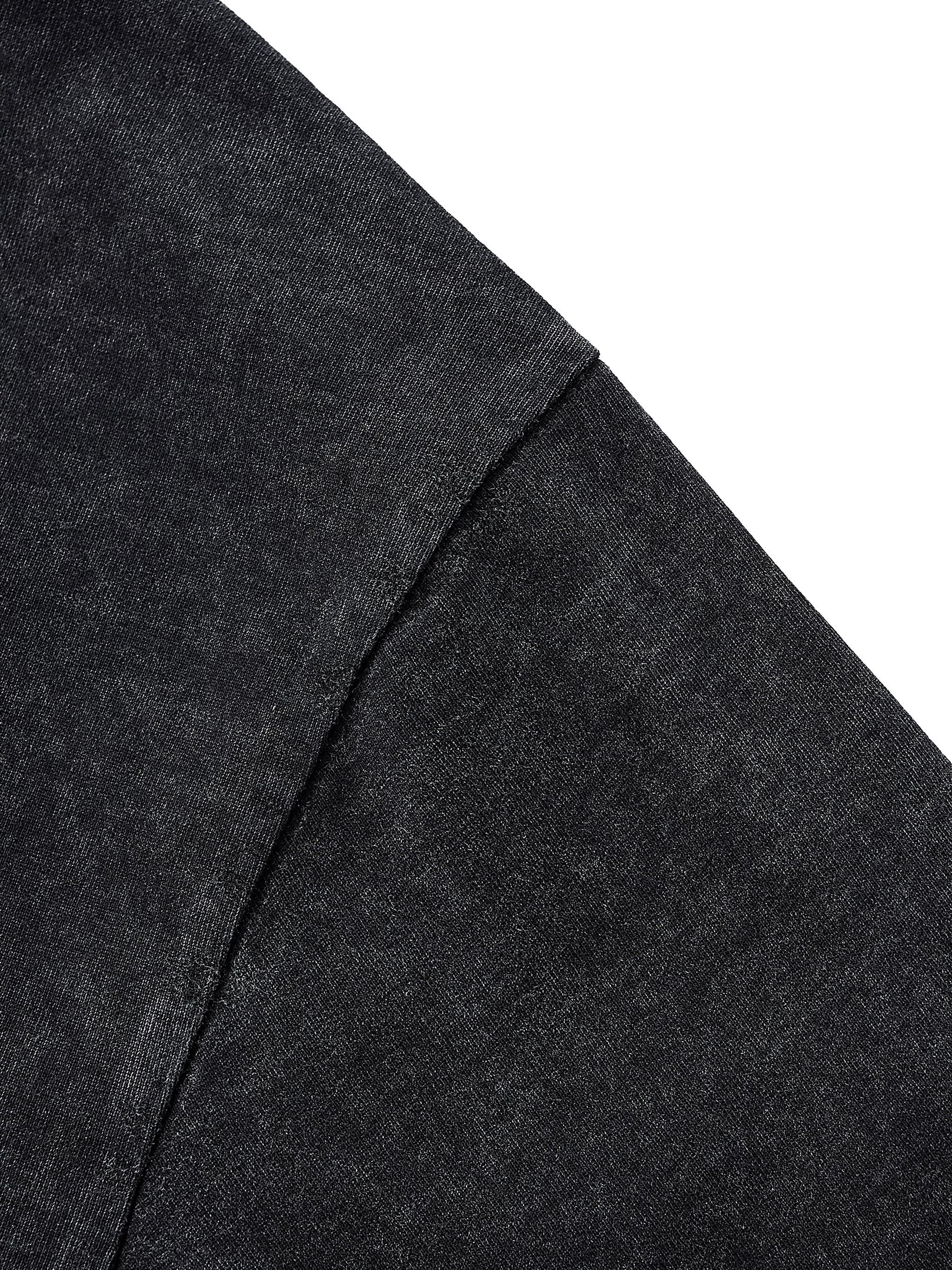 Raw Edge Snow Washed Boxy T-Shirt