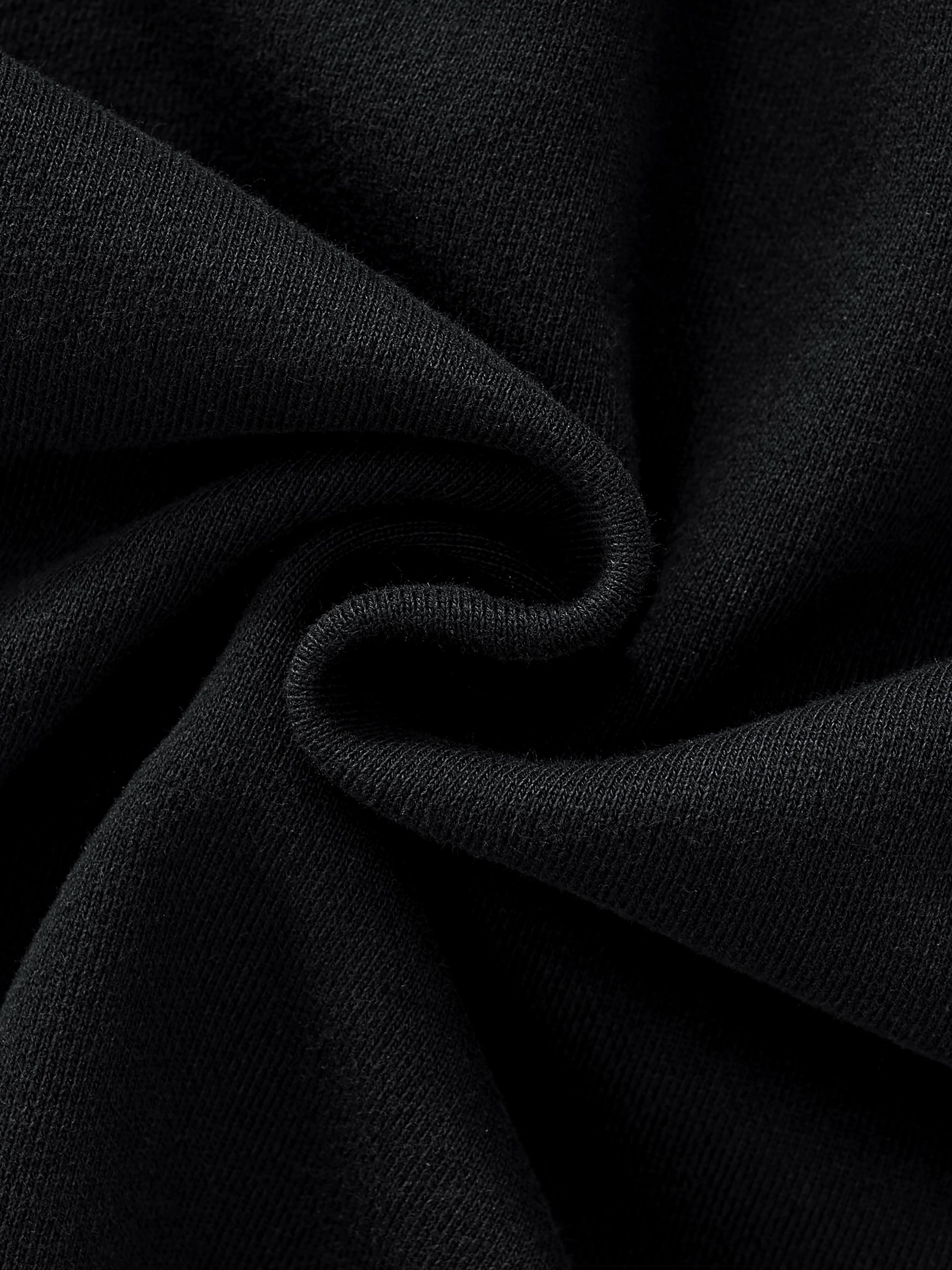 Raw-Seam Enzyme Washed Hooded Sweatshirt