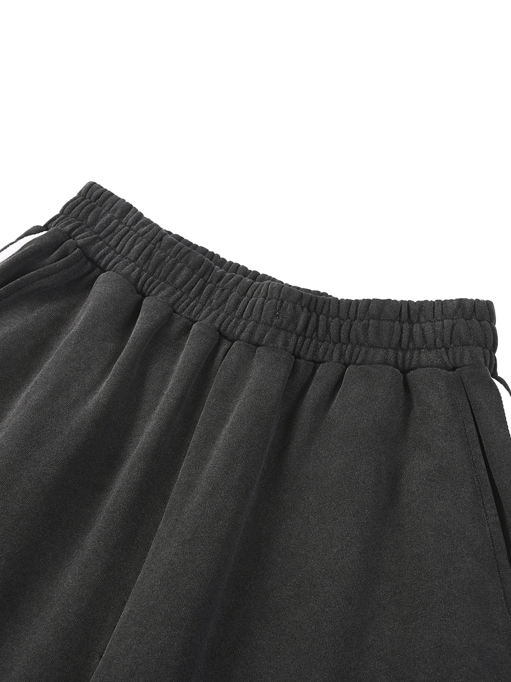 Snow Washed Contrast Tape Sweatpants