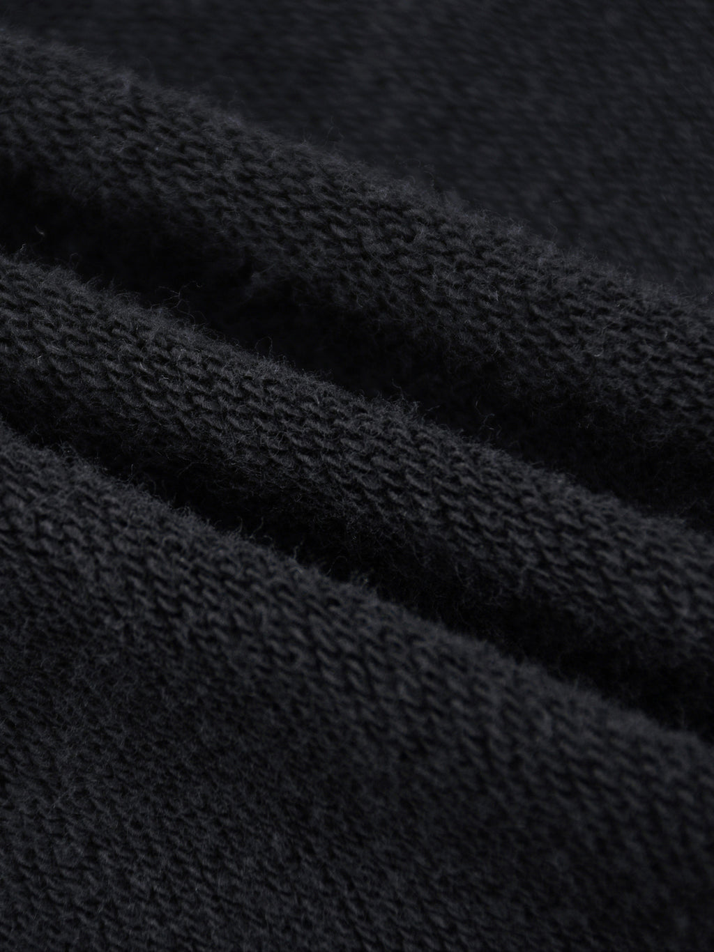 Snow Washed Tape Raw Edge Zip Hoodie